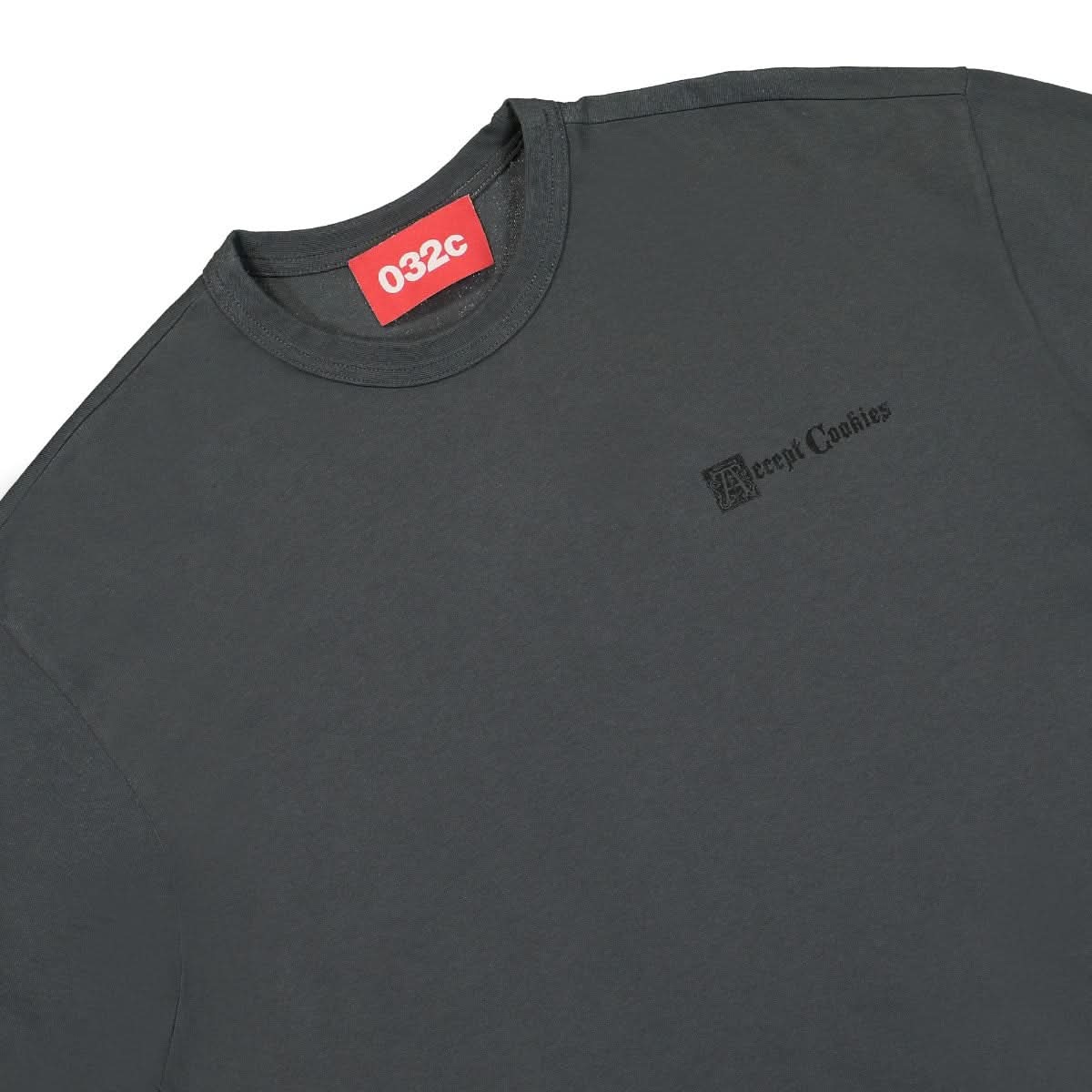 032c 'Cookies' Oversized T-Shirt Grey,Olive Detail view 3 | Gate