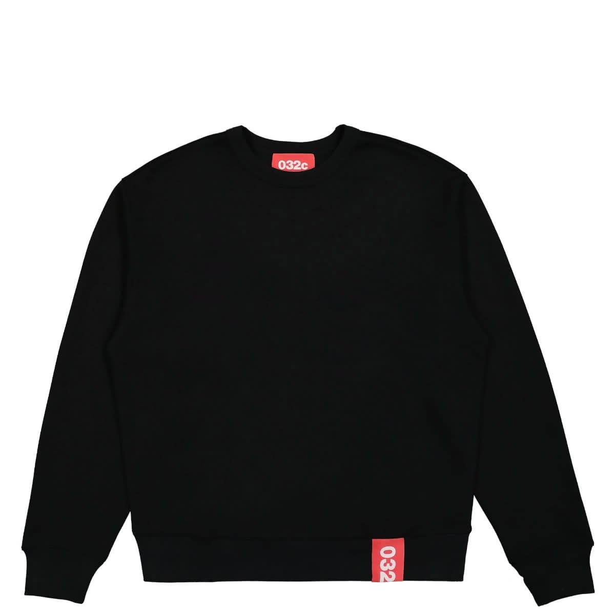 032c Taped Crewneck Longsleeve Black Detail view 1 | Gate