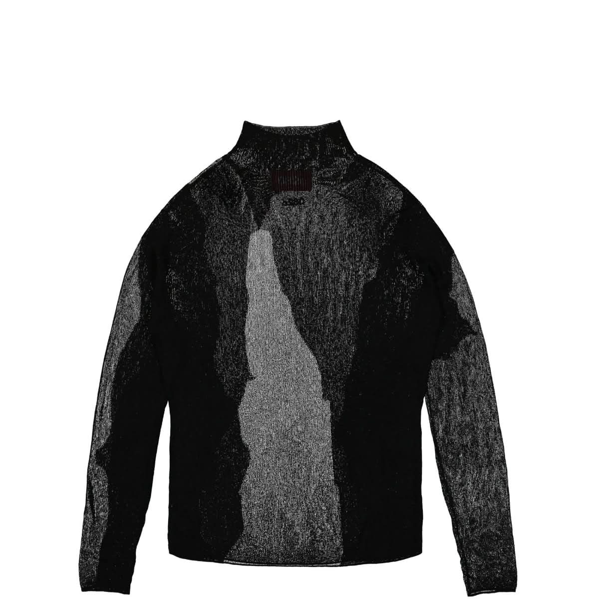 032c 'Visibility' Knit Turtleneck Black Detail view 1 | Gate