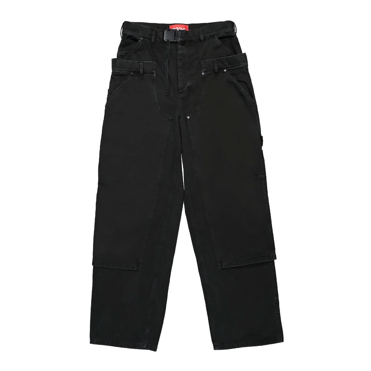 032c Double Shift Utility Trousers Grey Detail view 1 | Gate