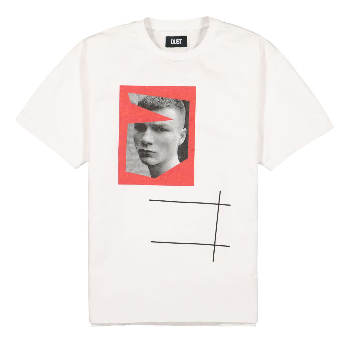 Dust Style 1 Face Tee White Detail view 1 | Gate