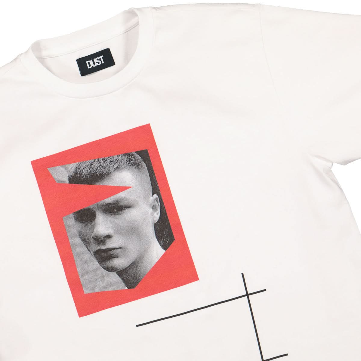 Dust Style 1 Face Tee White Detail view 3 | Gate