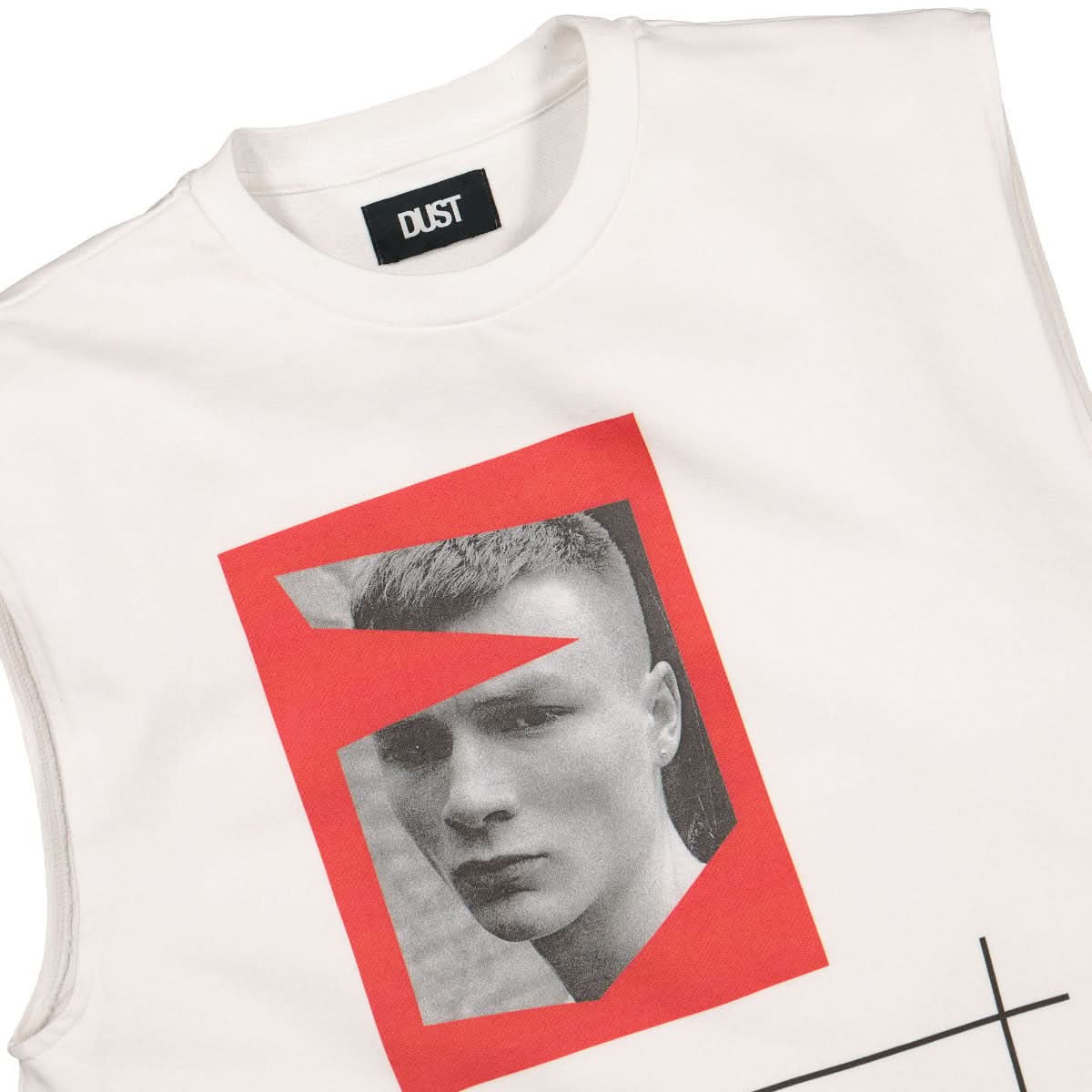 Dust Style 3 Face Tee White Detail view 3 | Gate