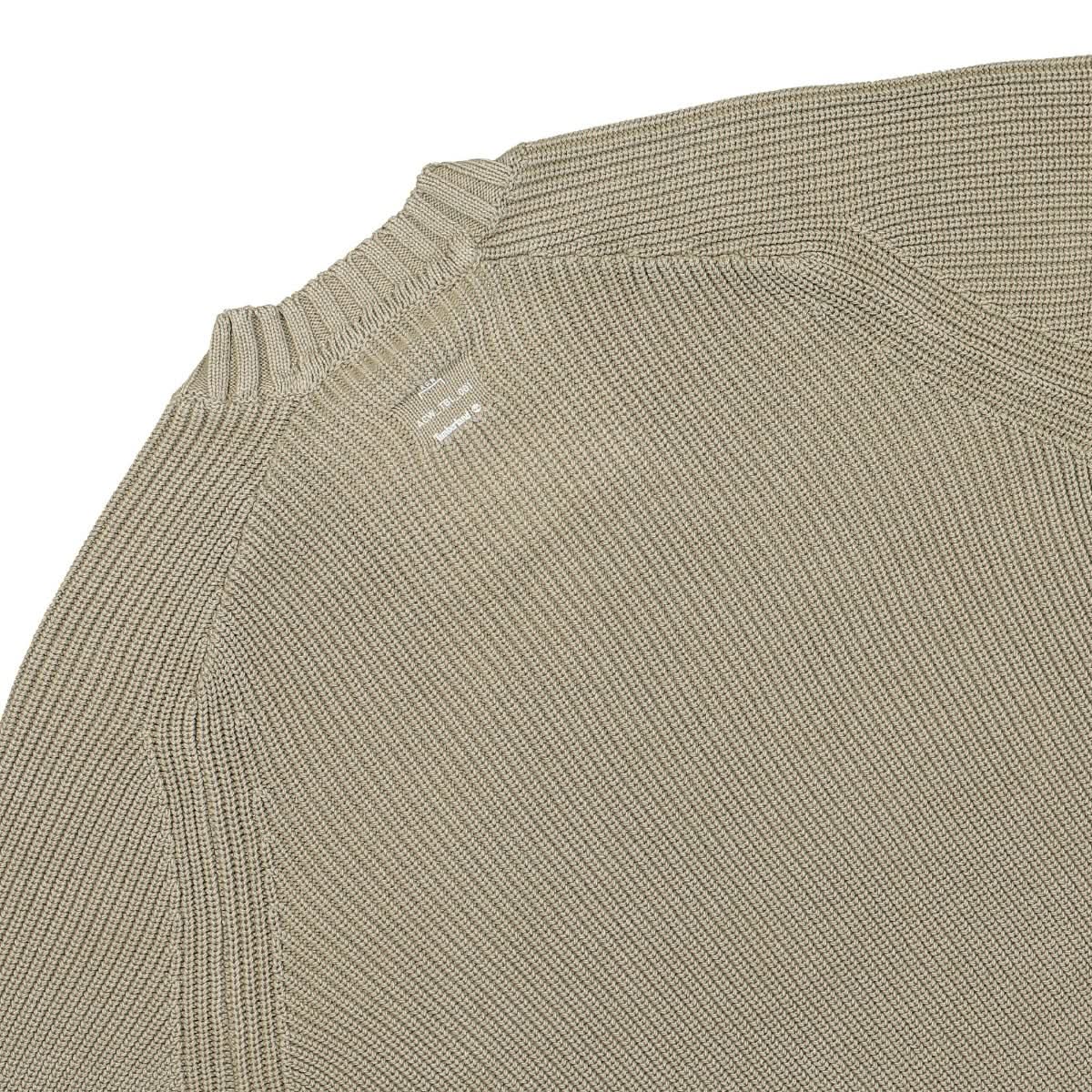 Timberland A COLD WALL x Fisherman Knit Jumper Brown,Grey Detail view 4 | Gate