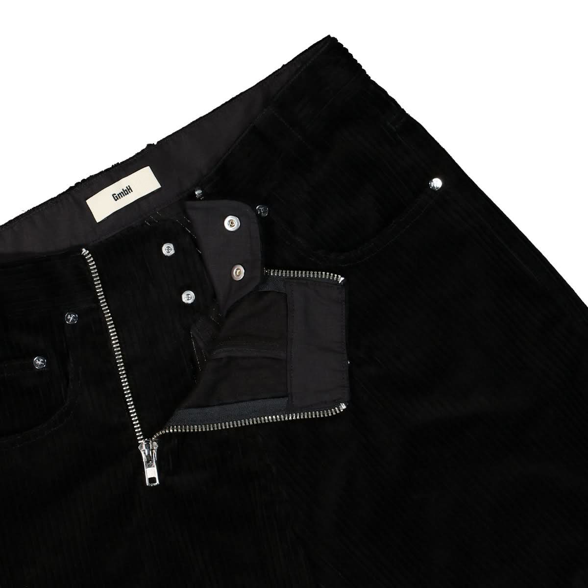 GmbH Cargo Trouser With Double Zips Black Detail view 4 | Gate