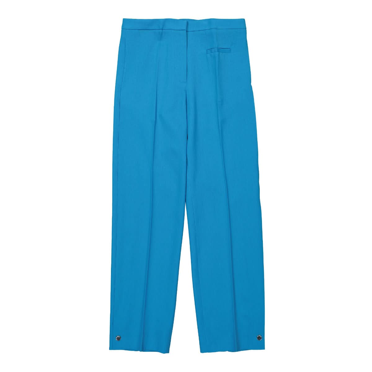 JW Anderson Slim Leg Trousers Blue Detail view 1 | Gate