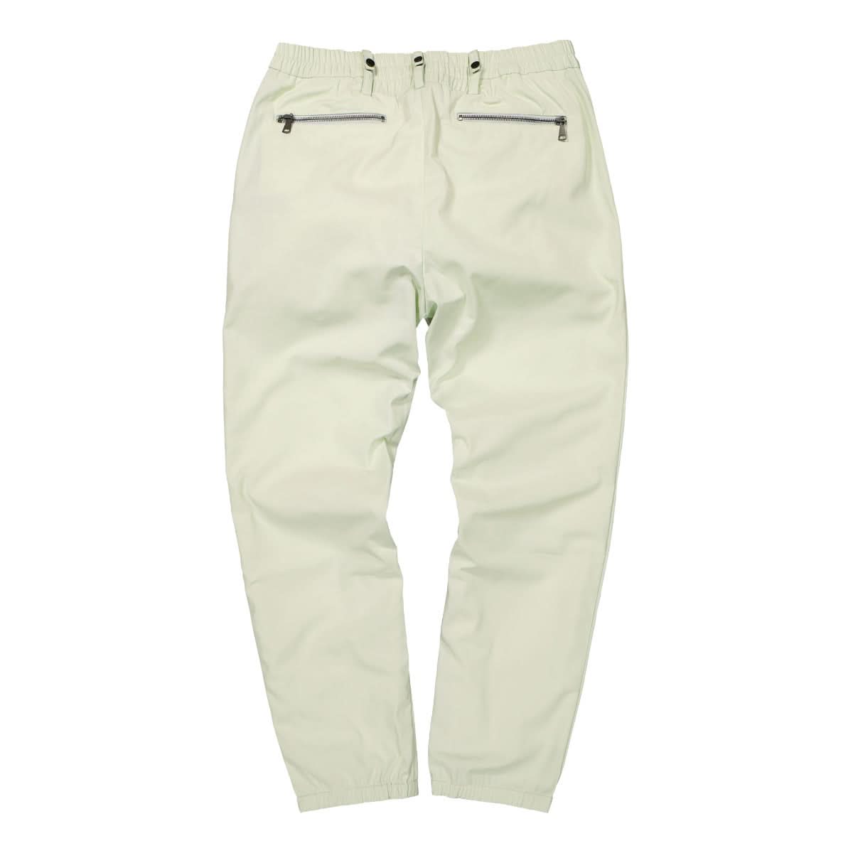 Qasimi Tifashi Technical Tailored Elastic Pant Green Detail view 2 | Gate