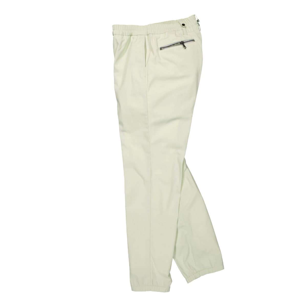 Qasimi Tifashi Technical Tailored Elastic Pant Green Detail view 3 | Gate
