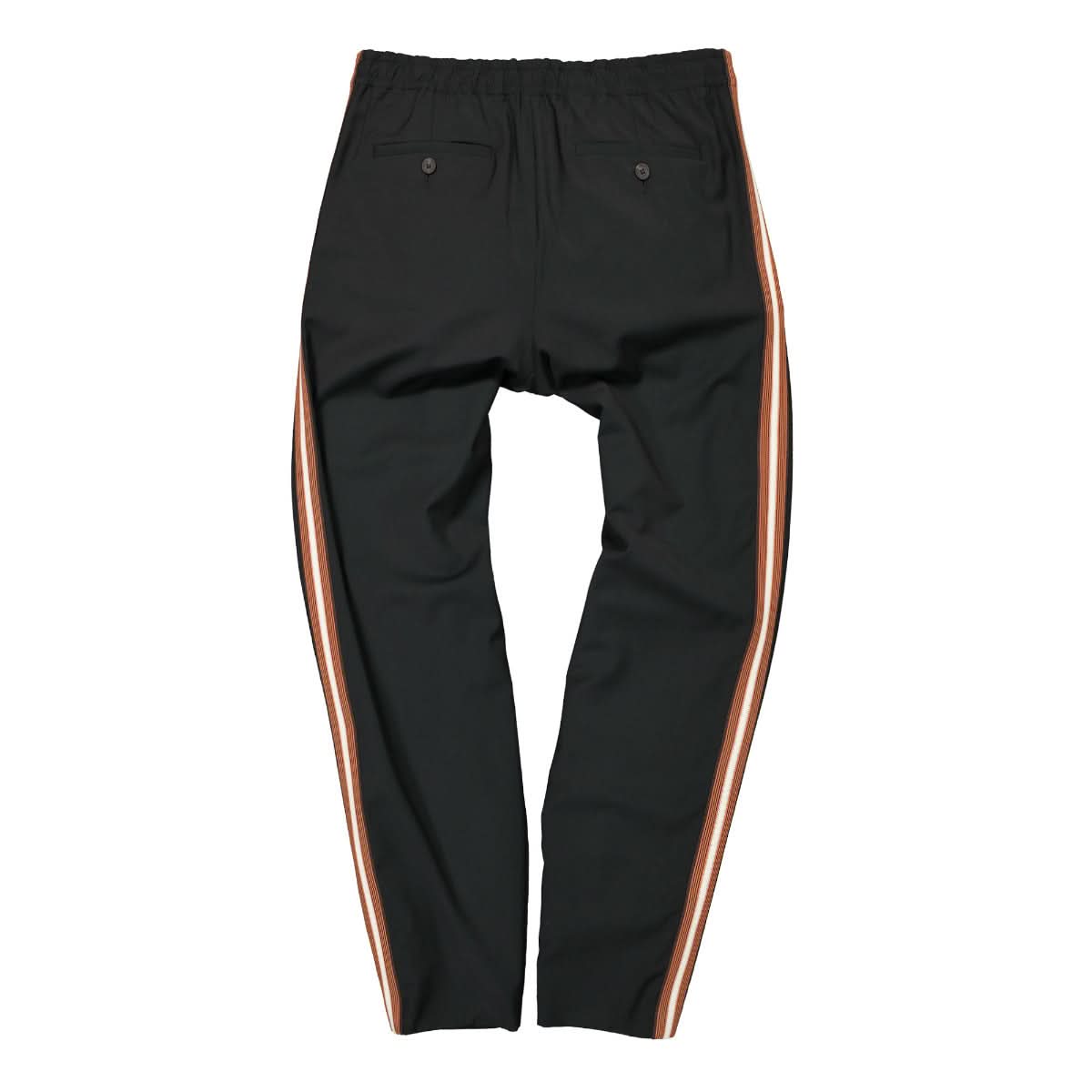 Qasimi Drawcord Pants Black Detail view 1 | Gate
