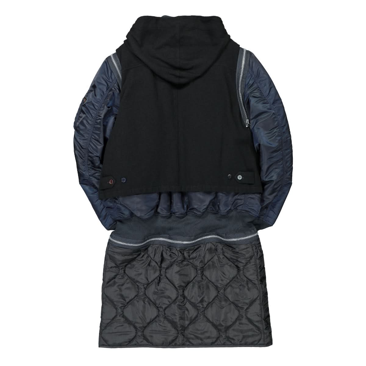 Undercover Coat Blue Detail view 3 | Gate