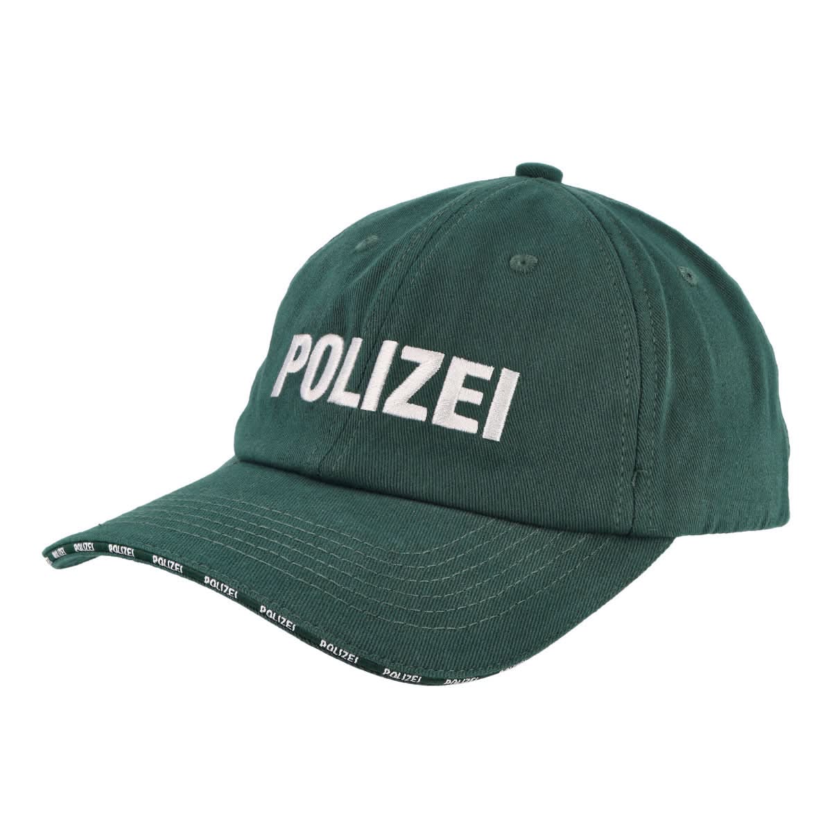 VETEMENTS Polizei Cap Green Detail view 1 | Gate