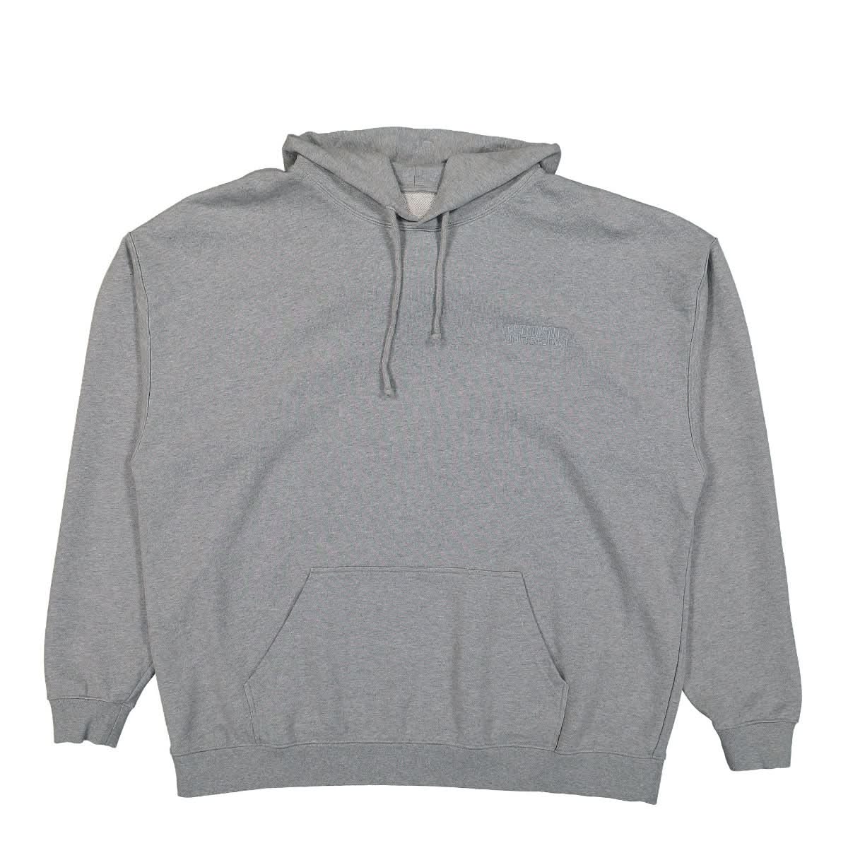 VETEMENTS All Grey Inside Out Hoodie Grey Detail view 4 | Gate