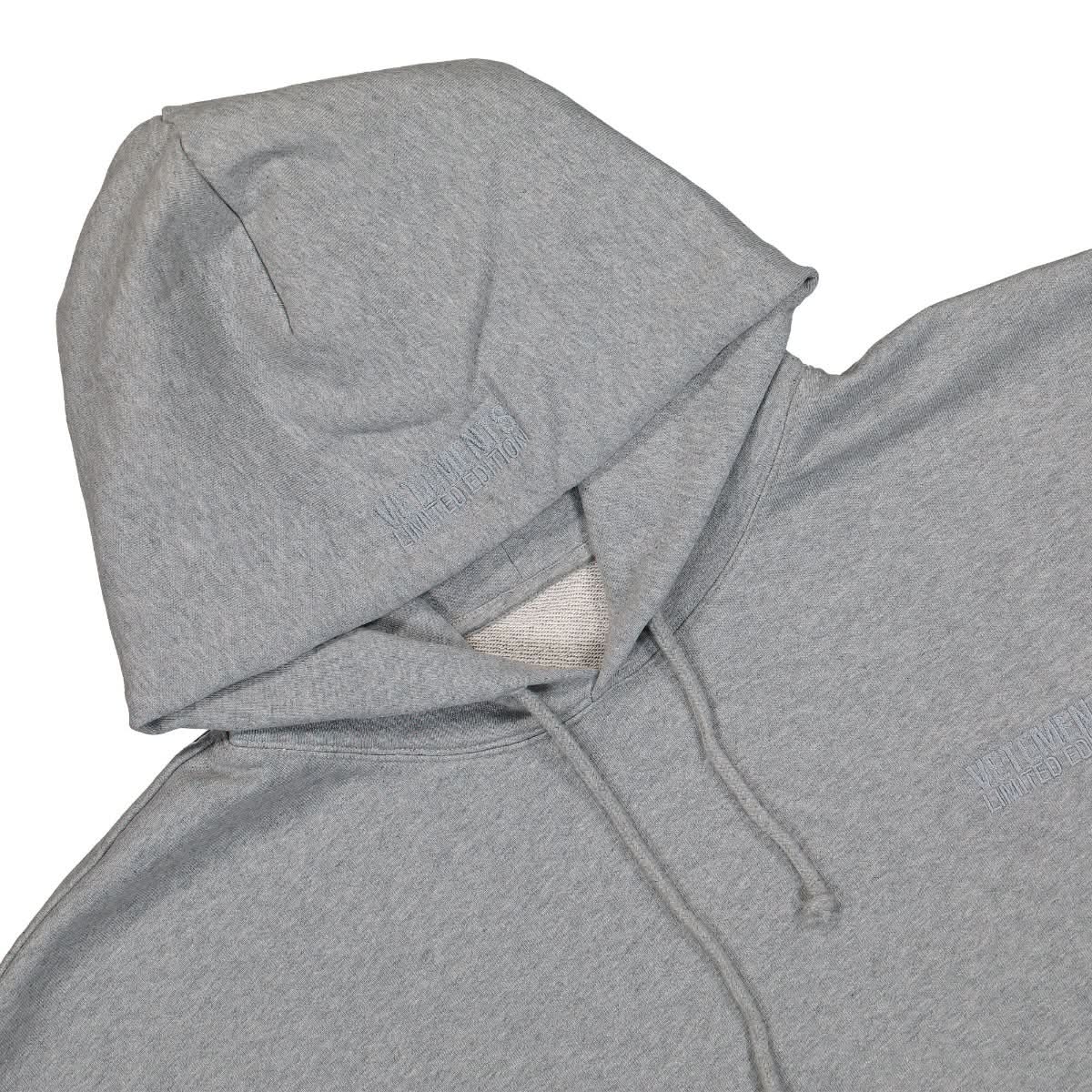 VETEMENTS All Grey Inside Out Hoodie Grey Detail view 5 | Gate