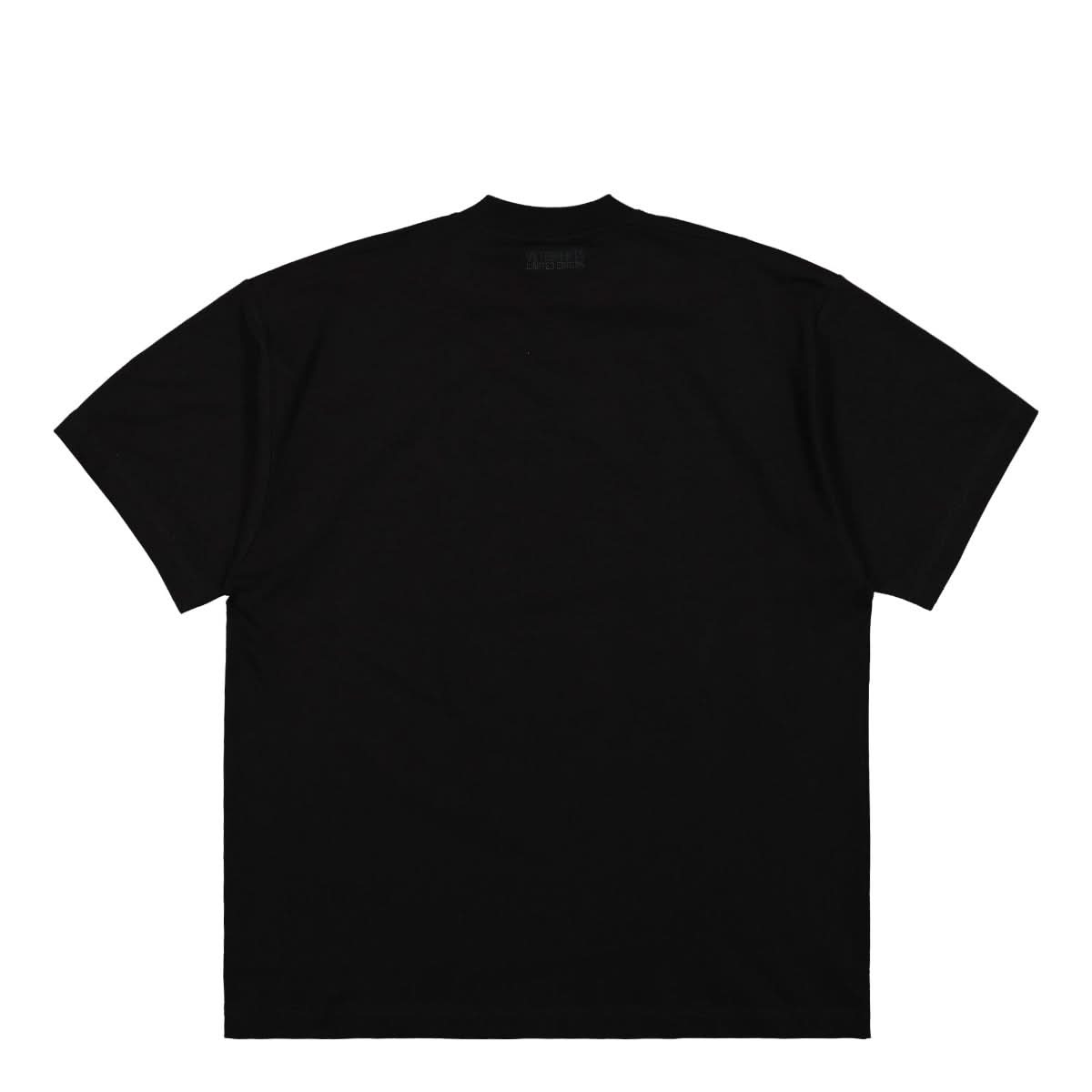VETEMENTS Mixed Logo T-Shirt Black Detail view 2 | Gate
