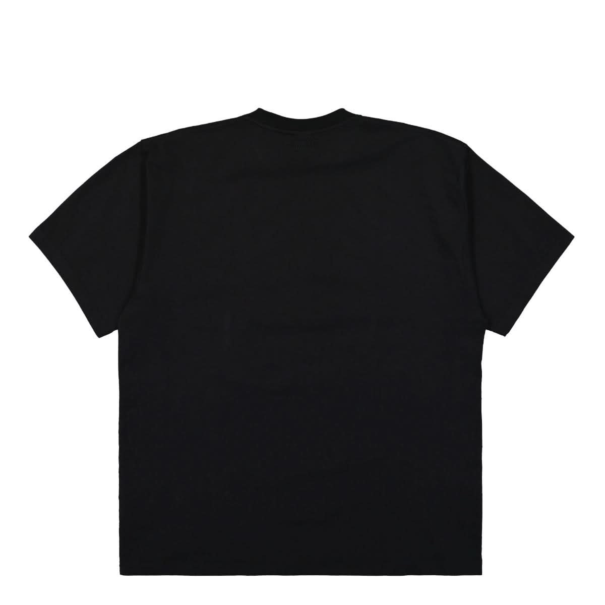 VETEMENTS The Gvasalias Cartoon Logo T-Shirt Black Detail view 2 | Gate