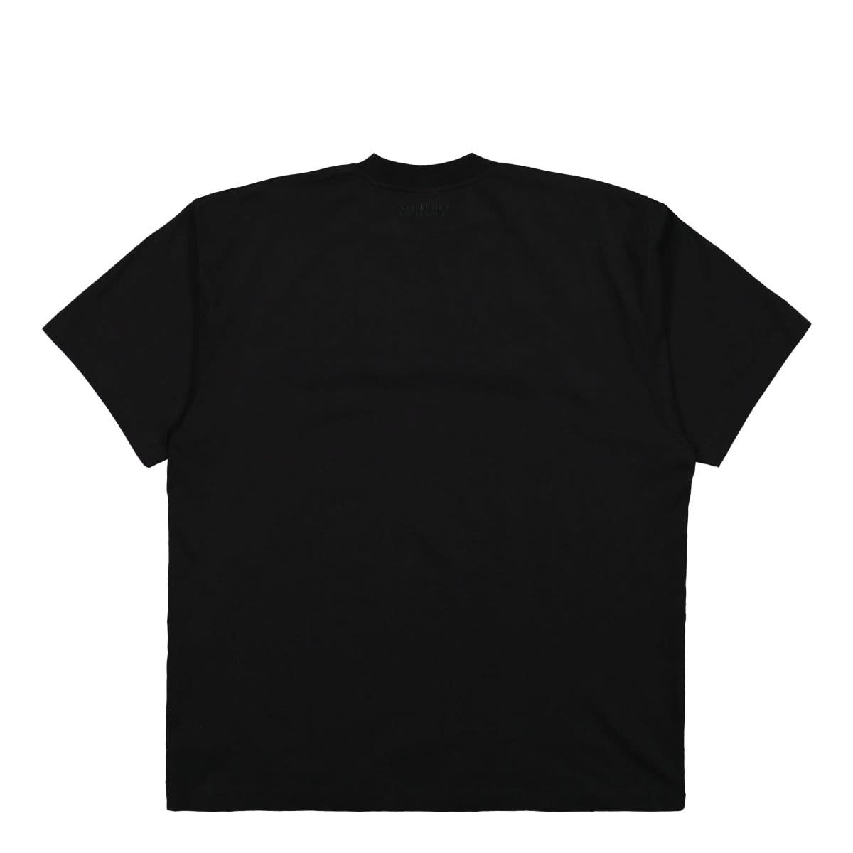 VETEMENTS Motocross Embroidered Logo T-Shirt Black Detail view 2 | Gate