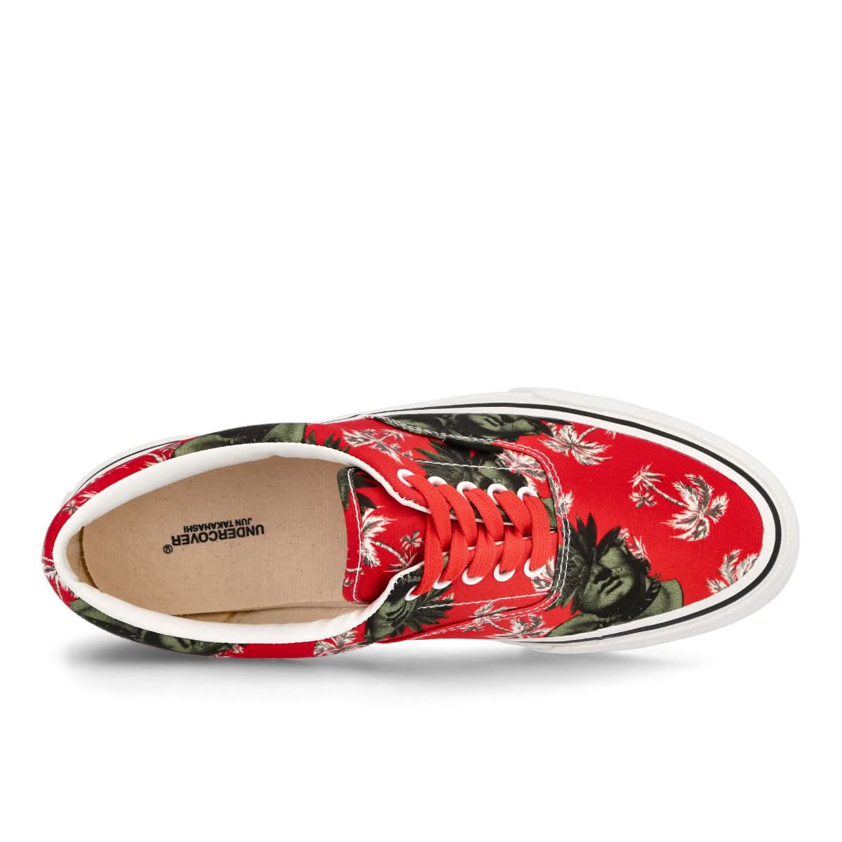 Undercover Shoes Red Sneaker Detail view 5 | Gate
