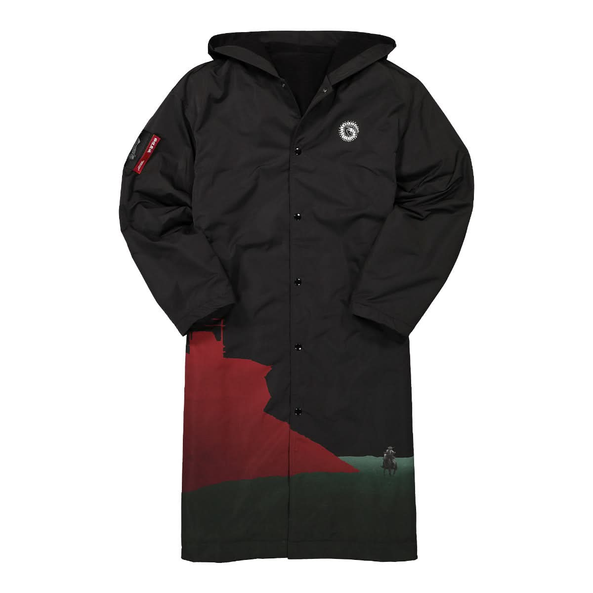 Undercover Coat Black Detail view 1 | Gate