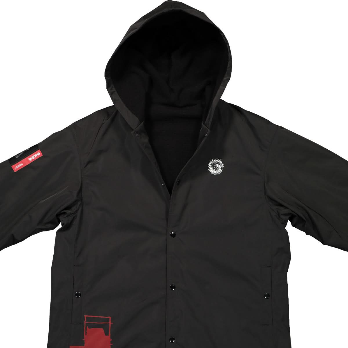Undercover Coat Black Detail view 3 | Gate