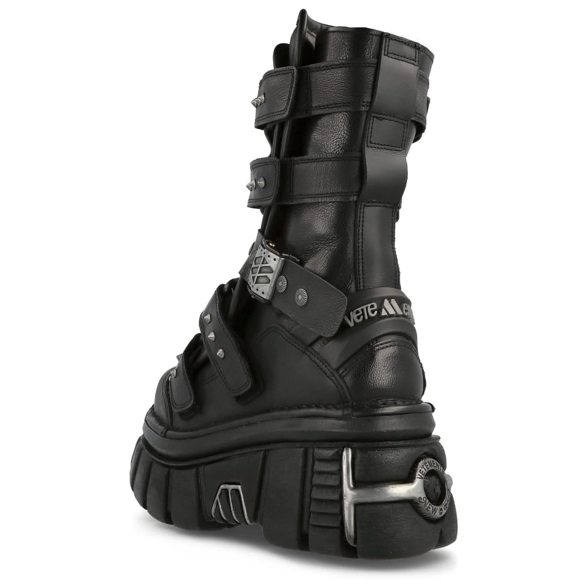 VETEMENTS Gamer Ankle Boots Black Boots Detail view 3 | Gate