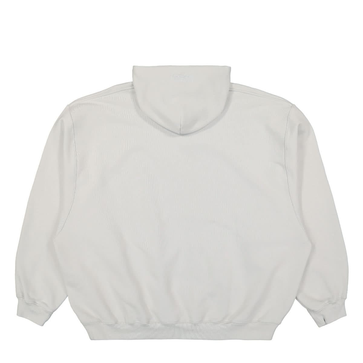 VETEMENTS Logo Limited Edition Hoodie Grey Detail view 2 | Gate