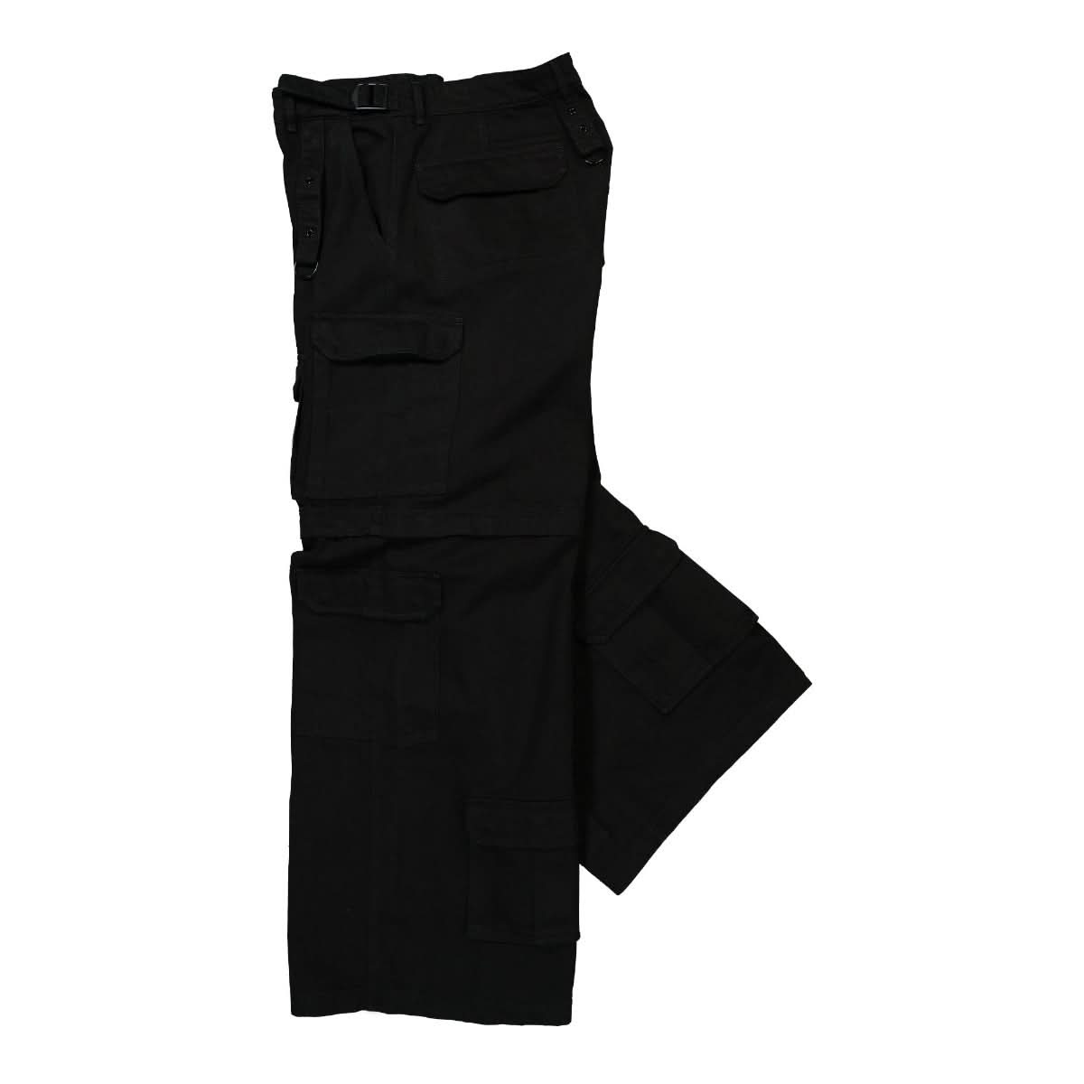 VETEMENTS Multipocket Cargo Pants Black Detail view 3 | Gate