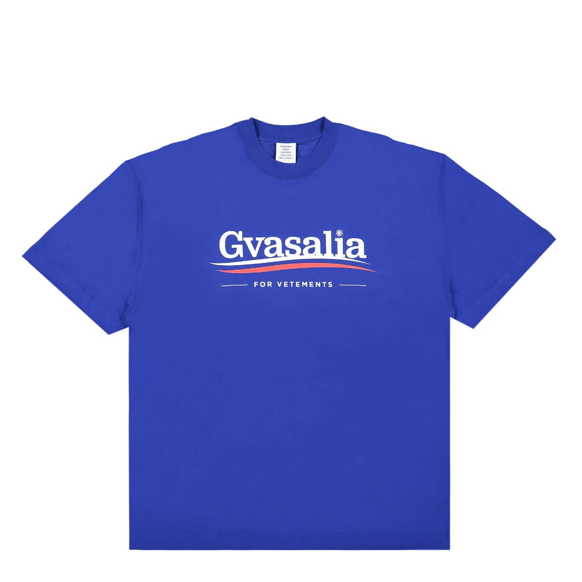 VETEMENTS T-Shirt Blue Detail view 1 | Gate