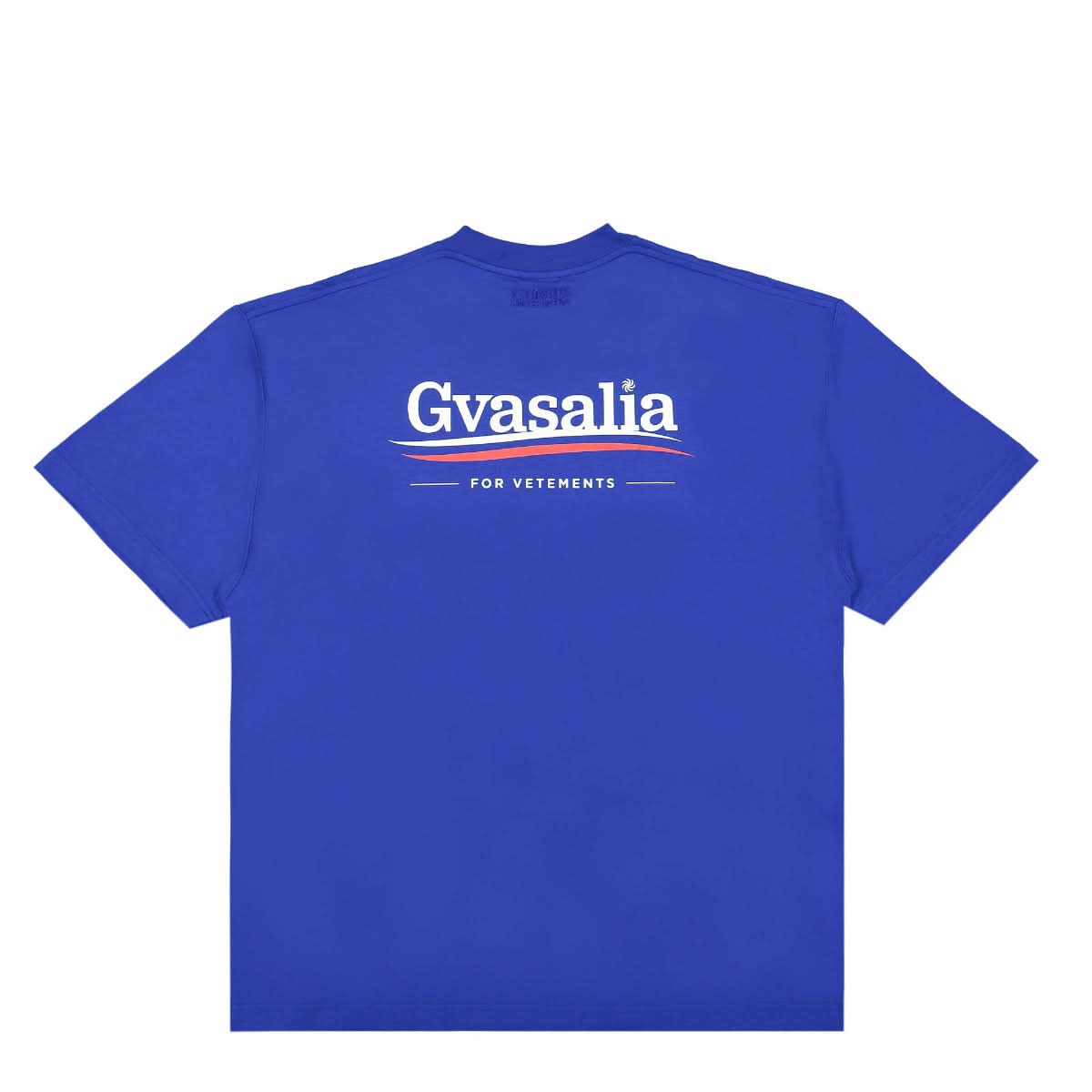 VETEMENTS T-Shirt Blue Detail view 2 | Gate