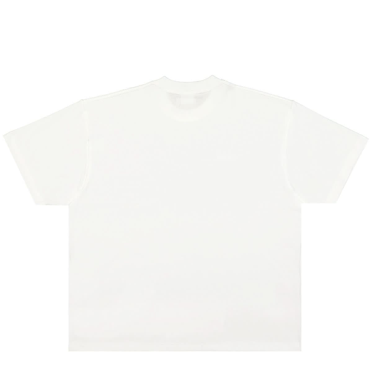 VETEMENTS All White Inside-Out T-Shirt White Detail view 2 | Gate
