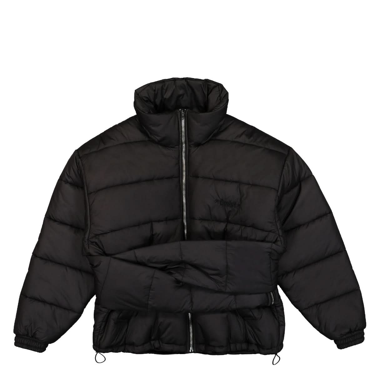 GmbH Puffer Jacket W Stole Black Detail view 1 | Gate