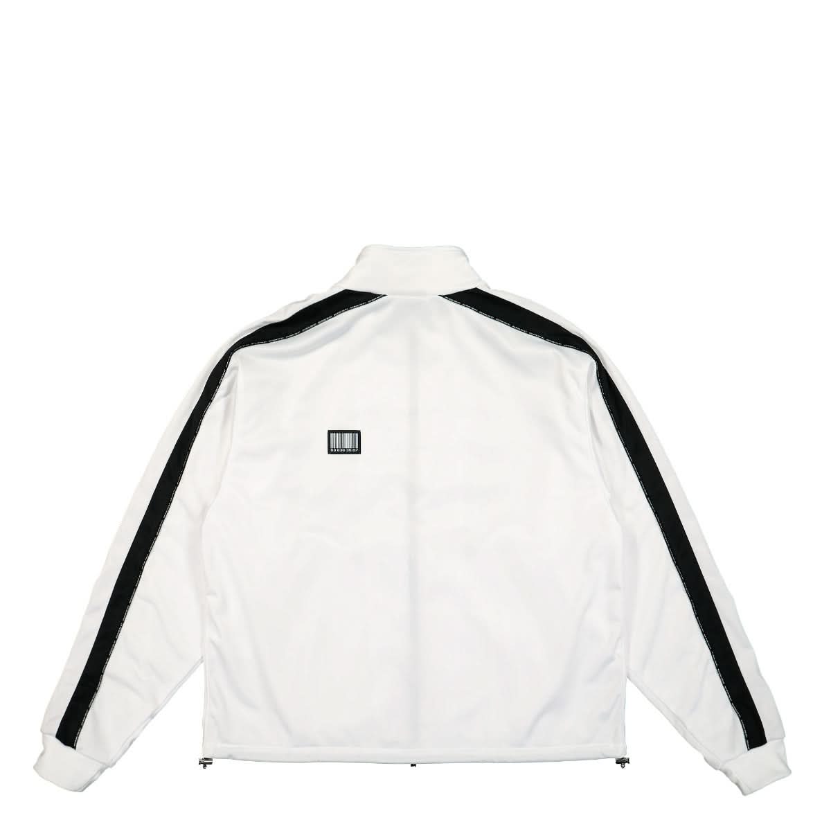 VTMNTS Tailored Tracksuit Jacket White Detail view 1 | Gate