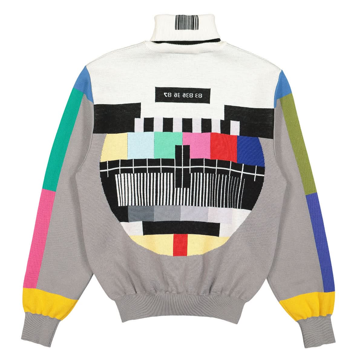 VTMNTS TV Branded Turtleneck Multicolor Detail view 2 | Gate
