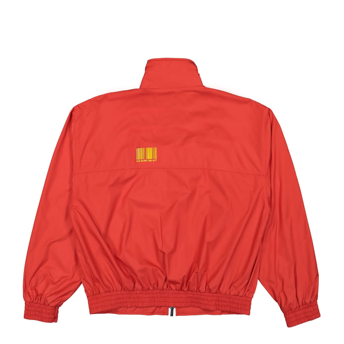 VTMNTS Nylon Tracksuit Jacket Red Detail view 1 | Gate