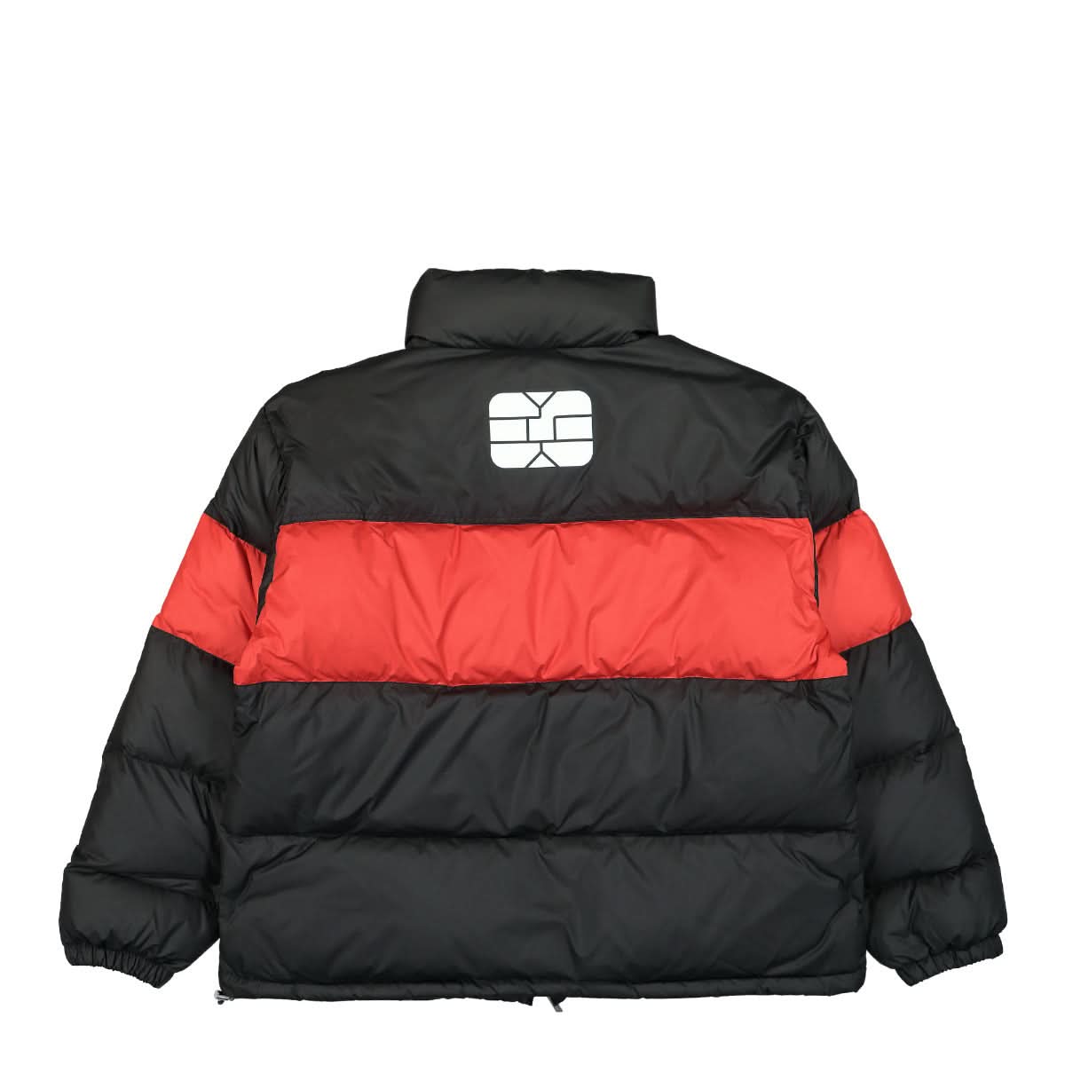 VTMNTS Sim Card Puffer Jacket Black,Red Detail view 2 | Gate