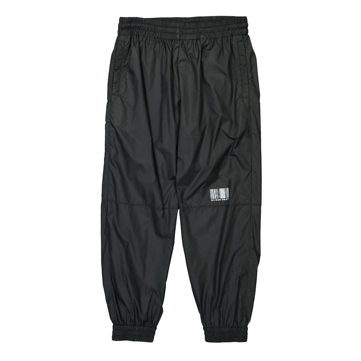 VTMNTS Nylon Tracksuit Pants Black Detail view 1 | Gate
