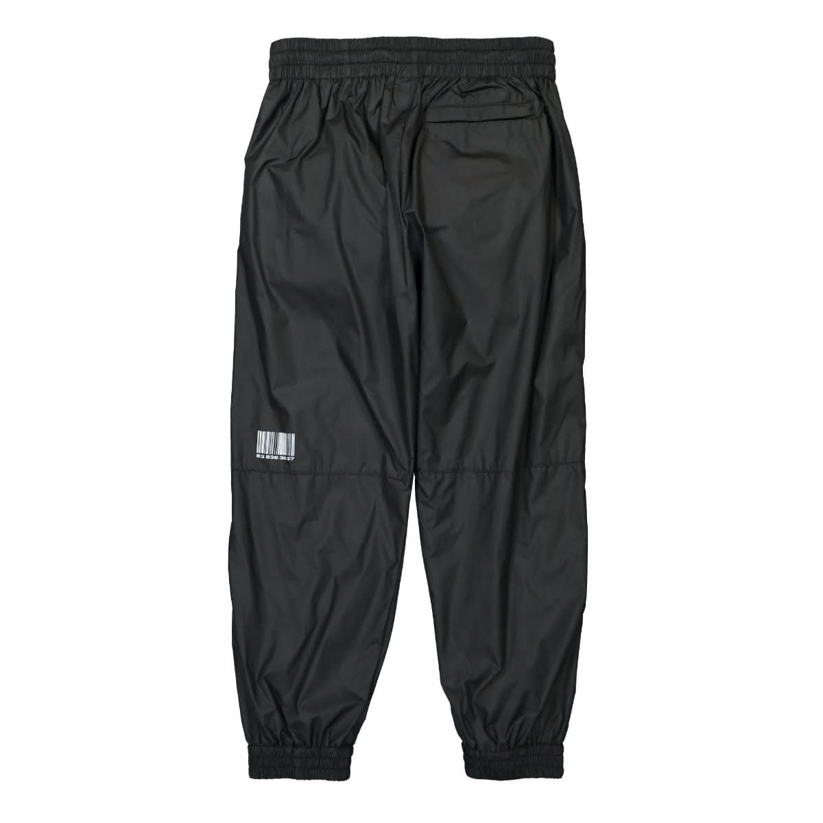 VTMNTS Nylon Tracksuit Pants Black Detail view 1 | Gate