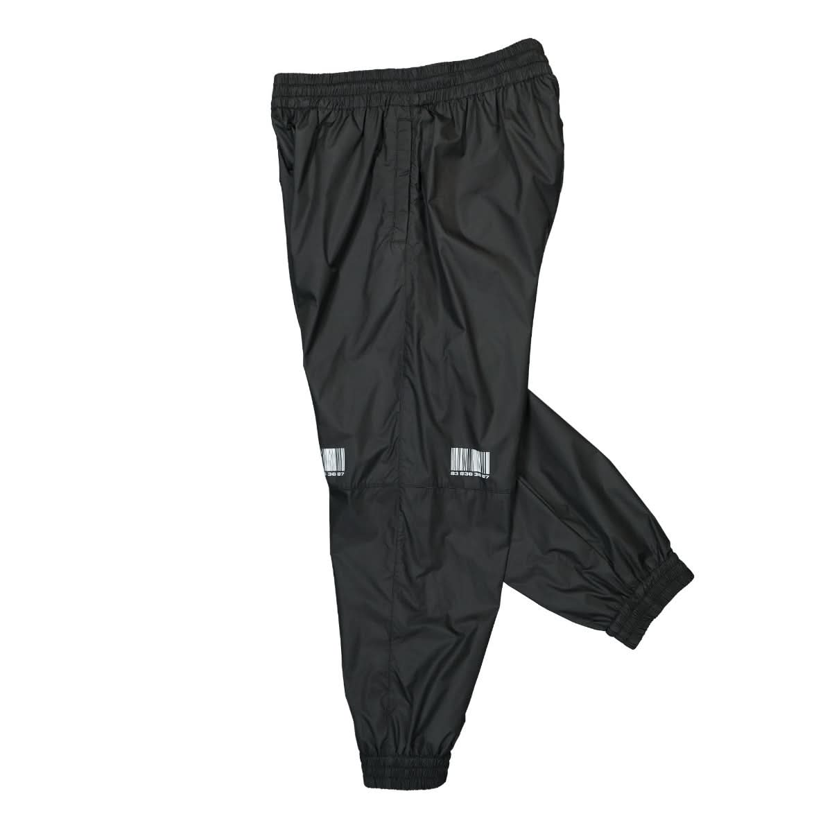 VTMNTS Nylon Tracksuit Pants Black Detail view 3 | Gate
