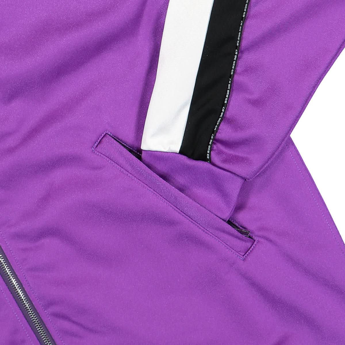 VTMNTS Tailored Tracksuit Jacket Purple Detail view 4 | Gate