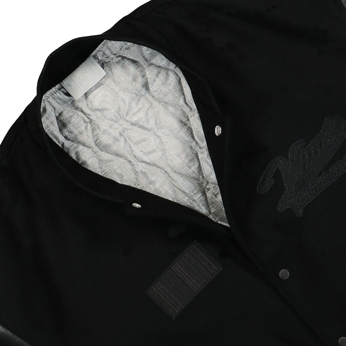 VTMNTS College Jacket Black Detail view 3 | Gate