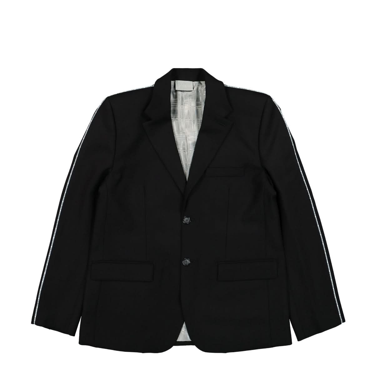 VTMNTS Numbered Tailored Jacket Black Detail view 1 | Gate