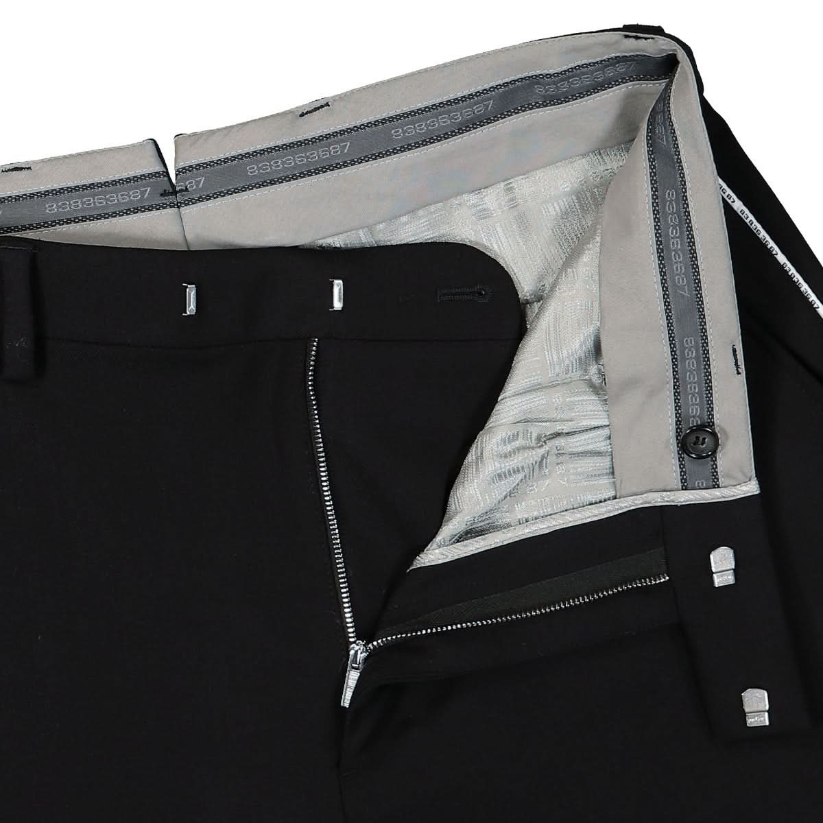 VTMNTS Numbered Tailored Pants Black Detail view 4 | Gate