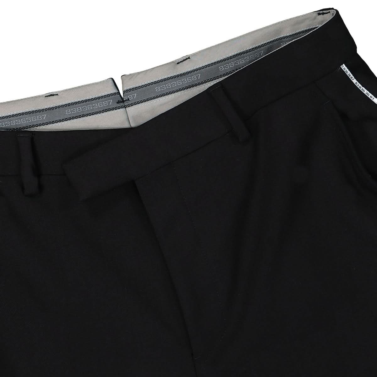 VTMNTS Numbered Tailored Pants Black Detail view 5 | Gate