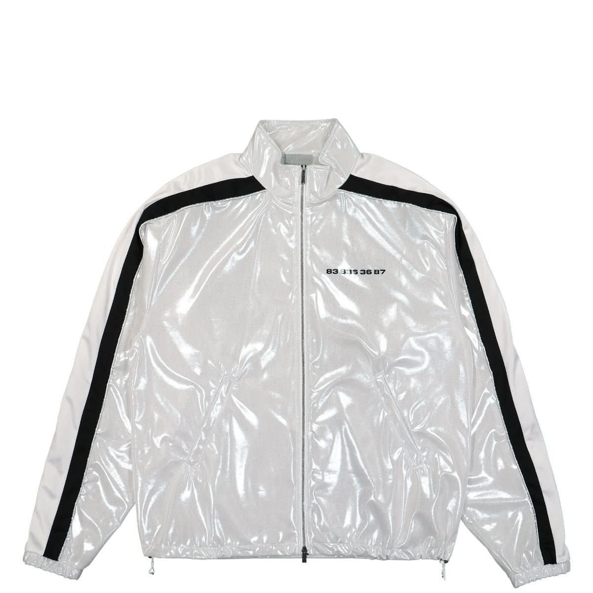 VTMNTS Tracksuit Jacket Silver Detail view 1 | Gate