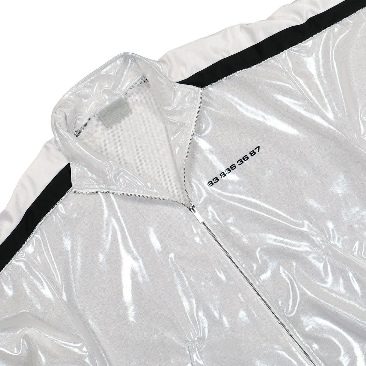 VTMNTS Tracksuit Jacket Silver Detail view 3 | Gate