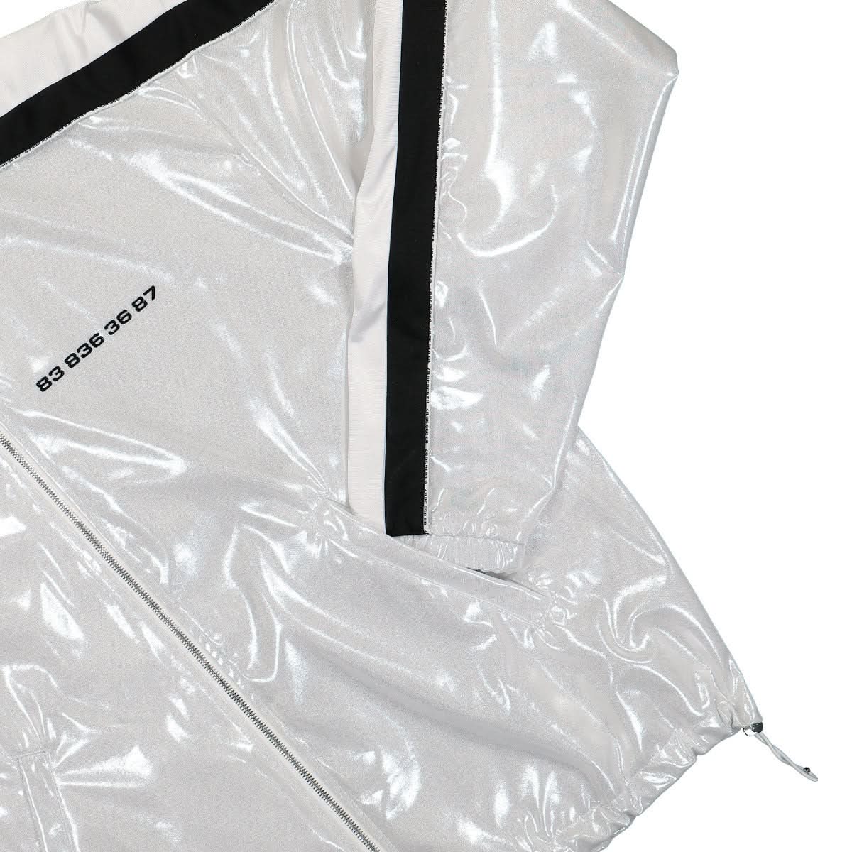 VTMNTS Tracksuit Jacket Silver Detail view 4 | Gate
