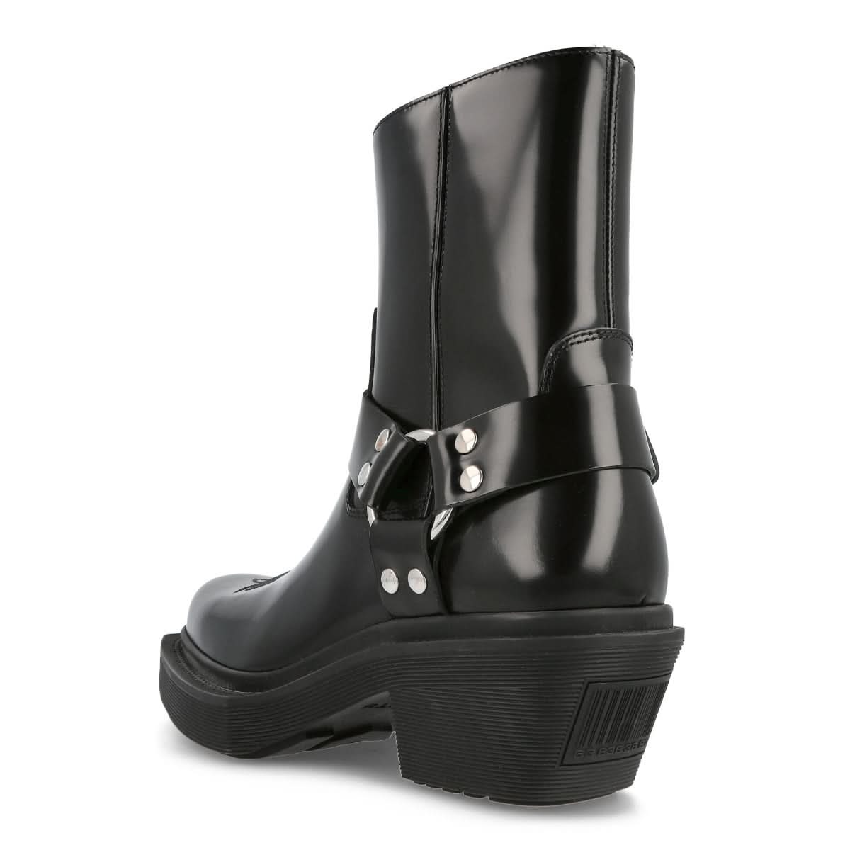 VTMNTS Cowboy Harness Ankle Boots Black Boots Detail view 3 | Gate
