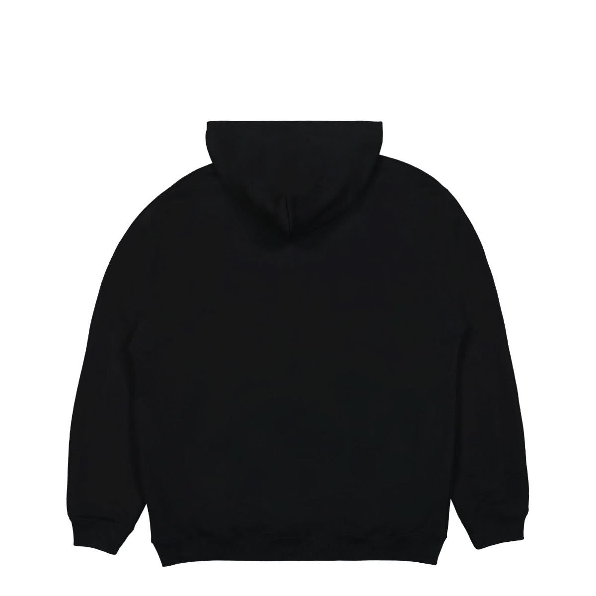 VTMNTS Big Rubber Patch Hoodie Black Detail view 2 | Gate