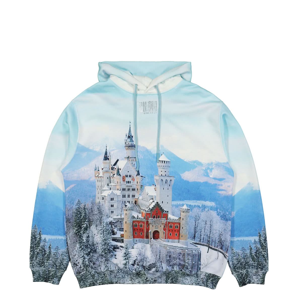 VTMNTS Neuschwanstein Winter Hoodie Multicolor Detail view 1 | Gate
