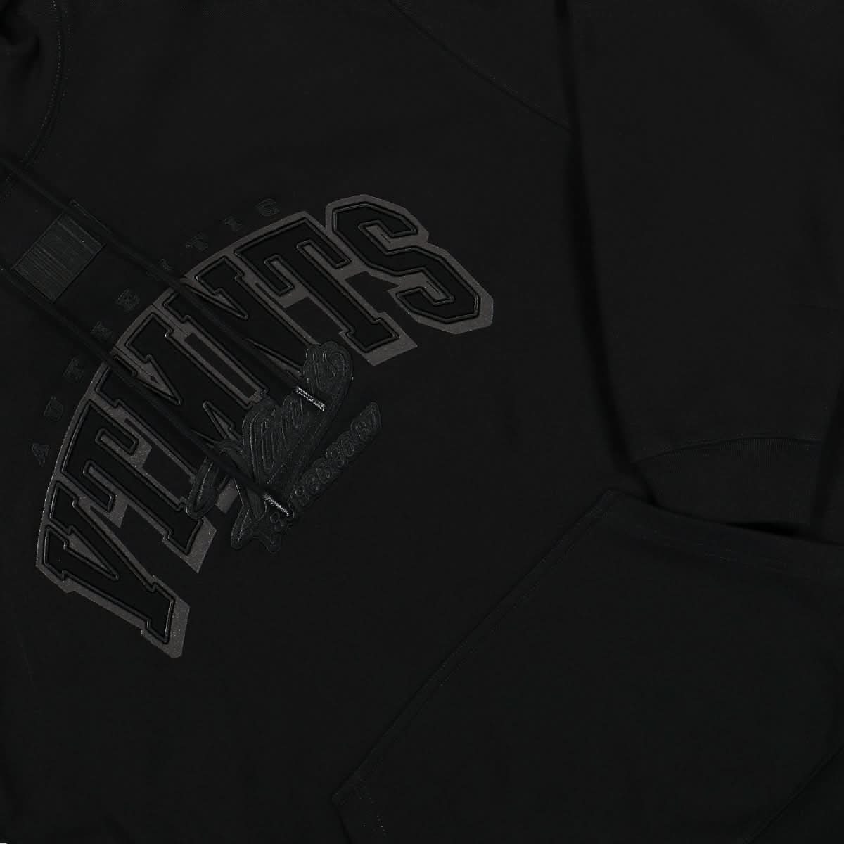 VTMNTS College Hoodie Black Detail view 4 | Gate