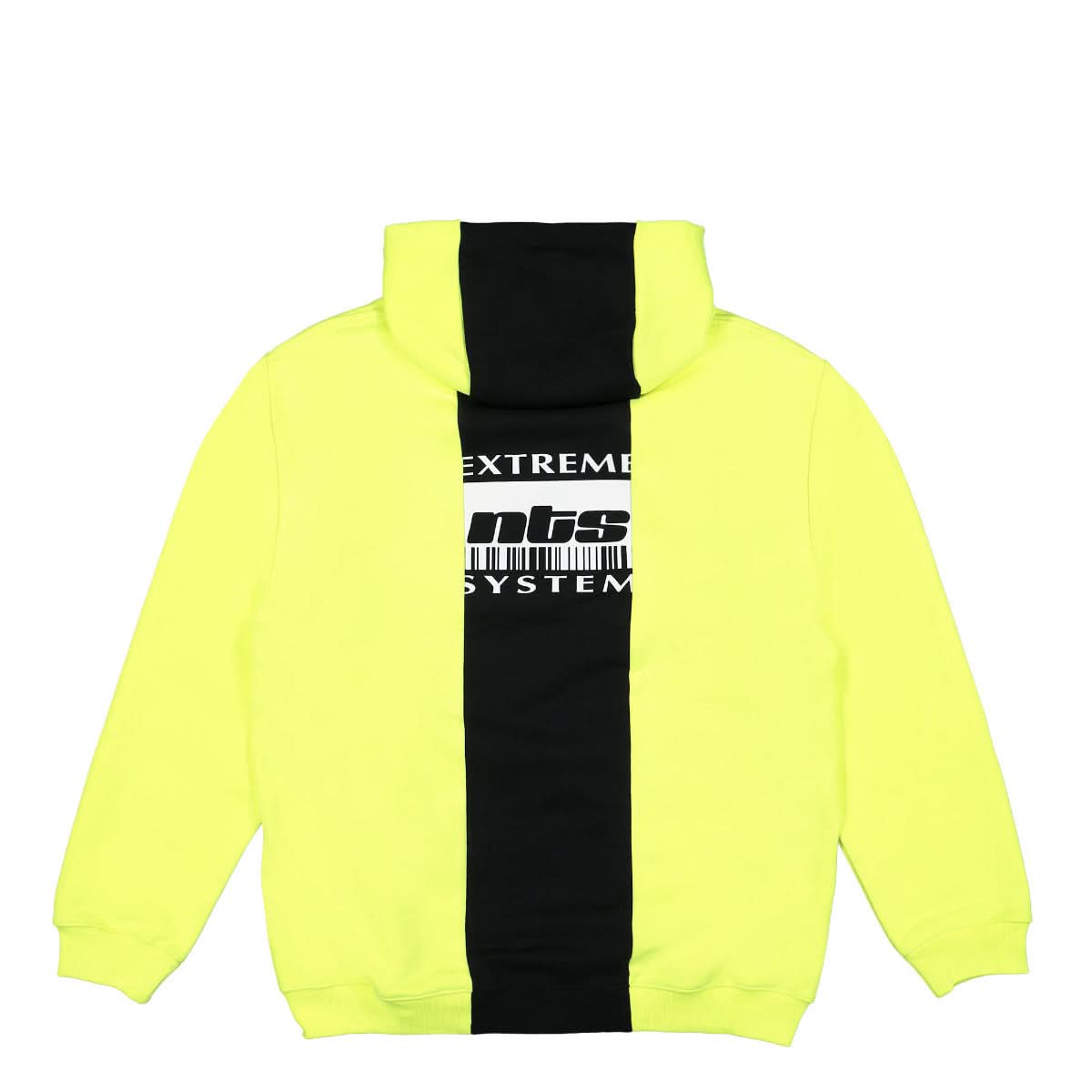 VTMNTS Extreme System Hoodie Black,Yellow Detail view 2 | Gate